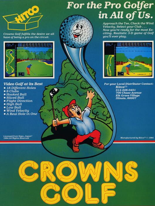 Crowns Golf cover