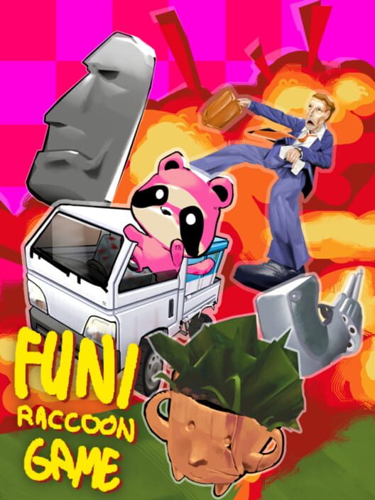 Steam cover for Funi Raccoon Game.