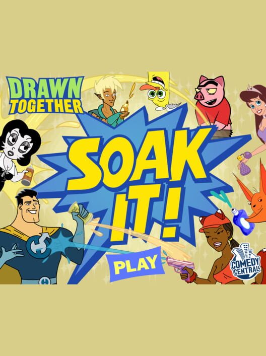 Drawn Together: Soak It! Cover