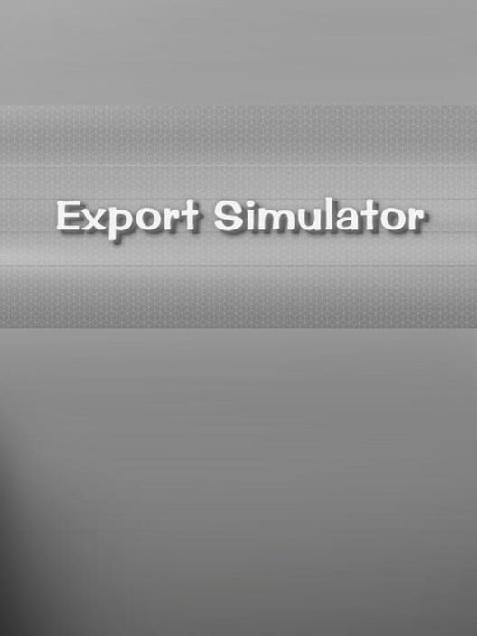 Steam cover for Export Simulator.