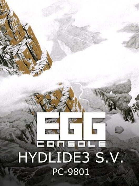 Capa de Eggconsole: Hydlide 3 S.V. - PC-9801
