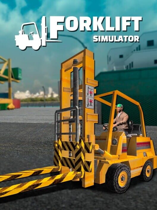 Steam cover for Forklift Simulator 2019.
