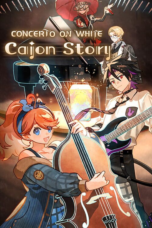 Capa de Concerto on White: Cajon Story - Pykamia Music Pack Vol.1
