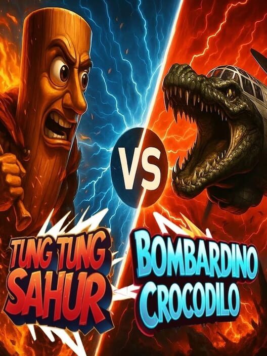 Bombardino Crocodilo vs. Tung Tung Sahur cover