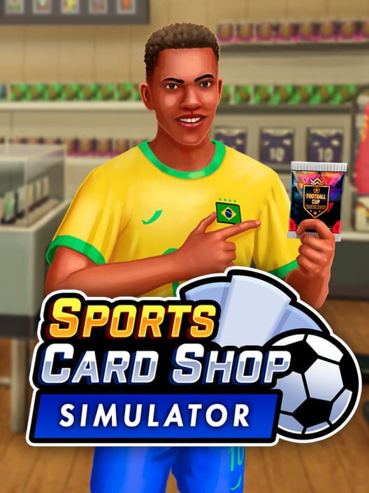 Steam cover for Sports Card Shop Simulator.