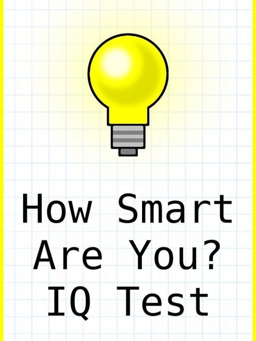 Steam cover for How Smart Are You? IQ Test.