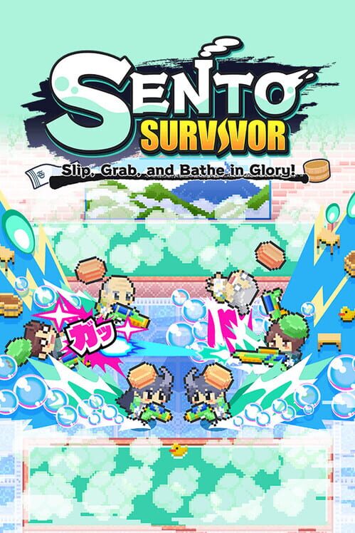 Steam cover for SENTO SURVIVOR : Slip, Grab, and Bathe in Glory!.