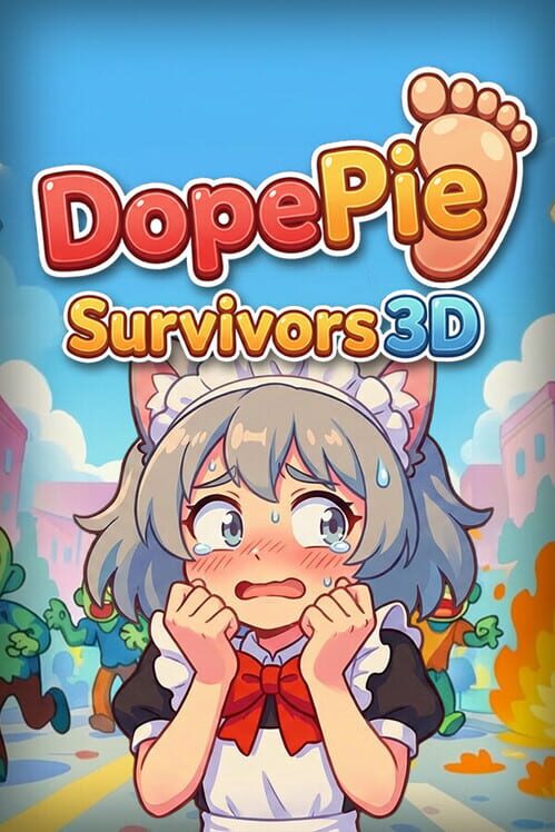 Steam cover for DopePie Survivors 3D.
