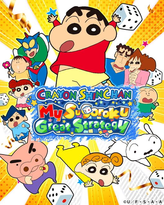Capa de Crayon Shinchan My Sugoroku Great Strategy