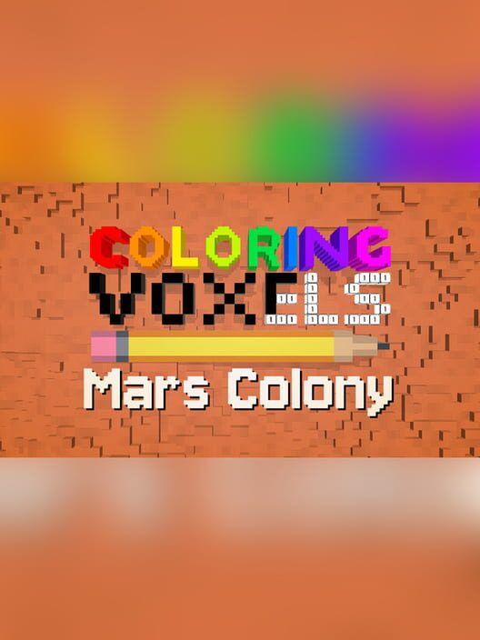 Steam cover for Coloring Voxels - Mars Colony Pack.