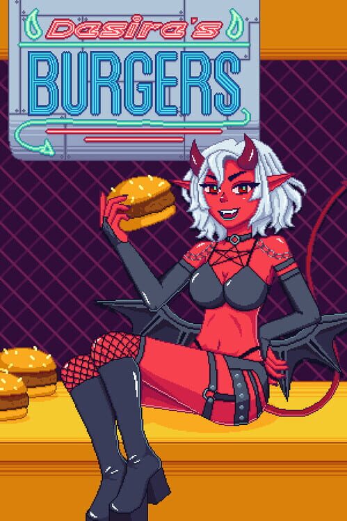 Steam cover for Desire's Burgers.