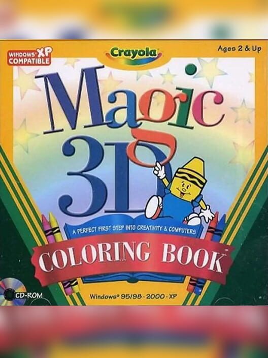 Crayola Magic 3D Coloring Book 封面