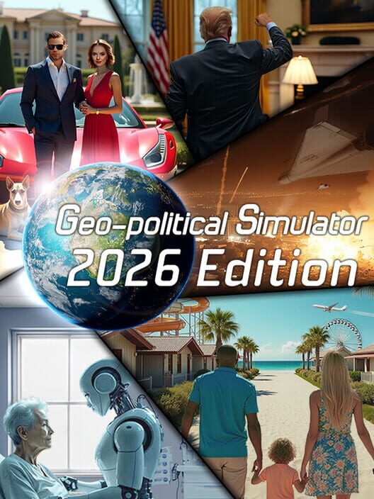 Steam cover for Geo-Political Simulator 2026 Edition.