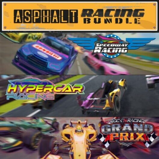 Capa de Asphalt Racing Bundle 3 in 1