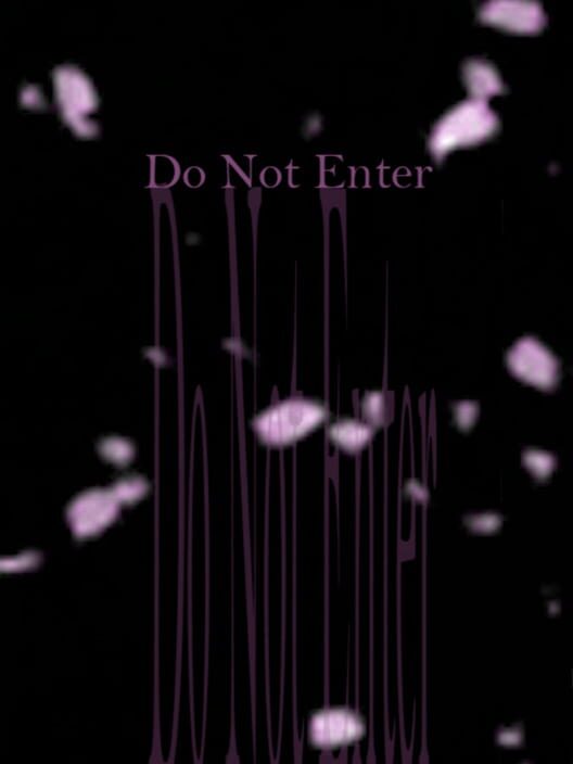 Do Not Enter Cover