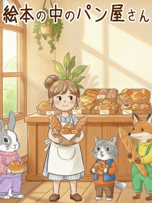 絵本の中のパン屋さん