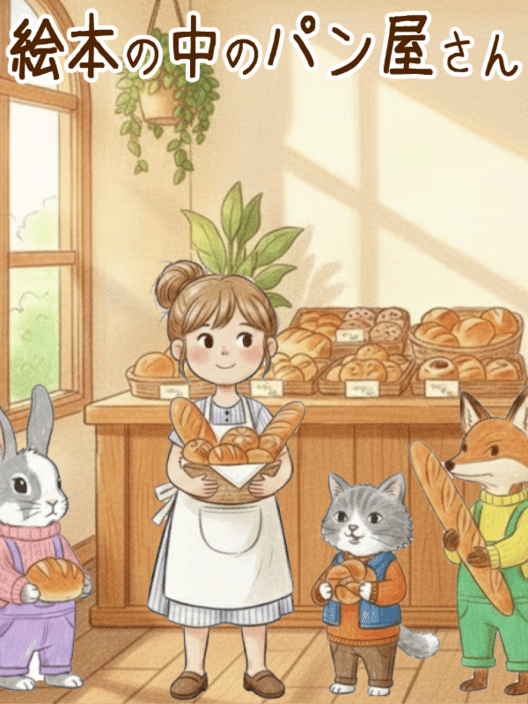絵本の中のパン屋さん 封面