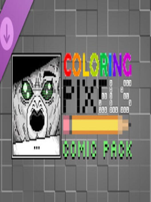 Capa de Coloring Pixels: Comic Pack