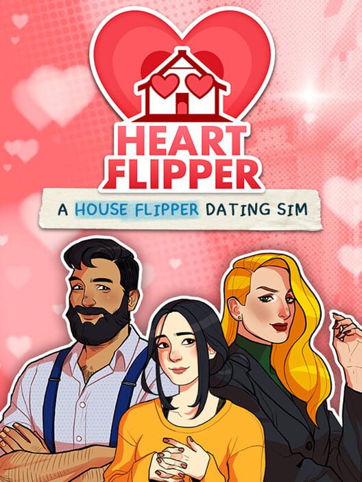 Steam cover for Heart Flipper: A House Flipper Dating Sim.