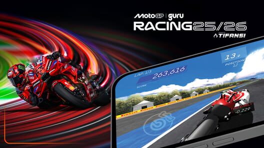 Google Play Store cover for MotoGP Guru Racing 25/26