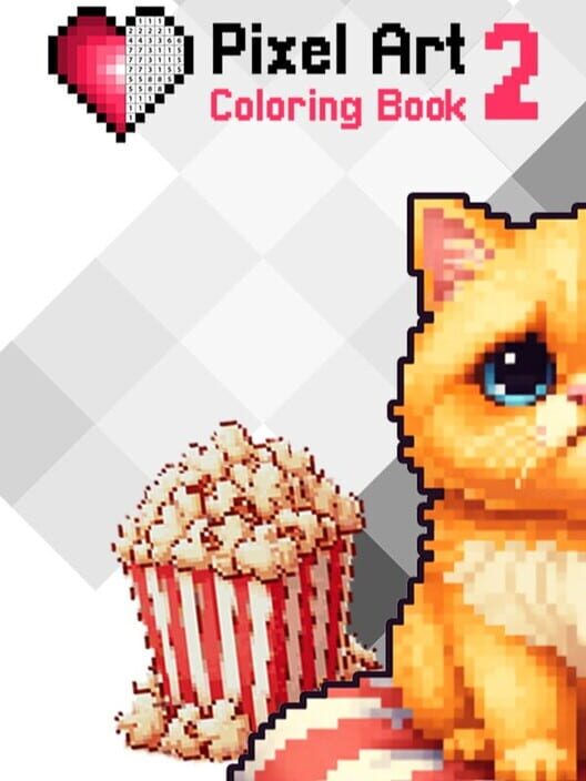 Steam cover for Pixel Art Coloring Book 2.