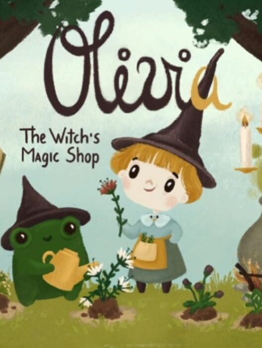 Olivia. The Witch's Magic Shop cover