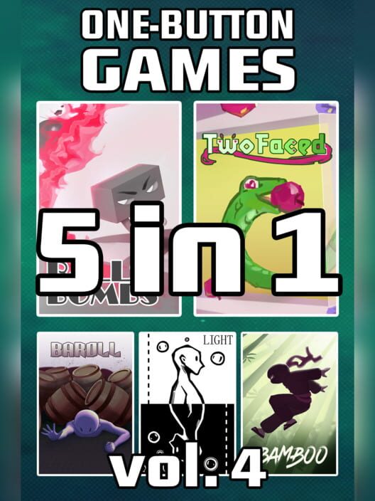 One Button Games 5-in-1 Vol. 4 cover art