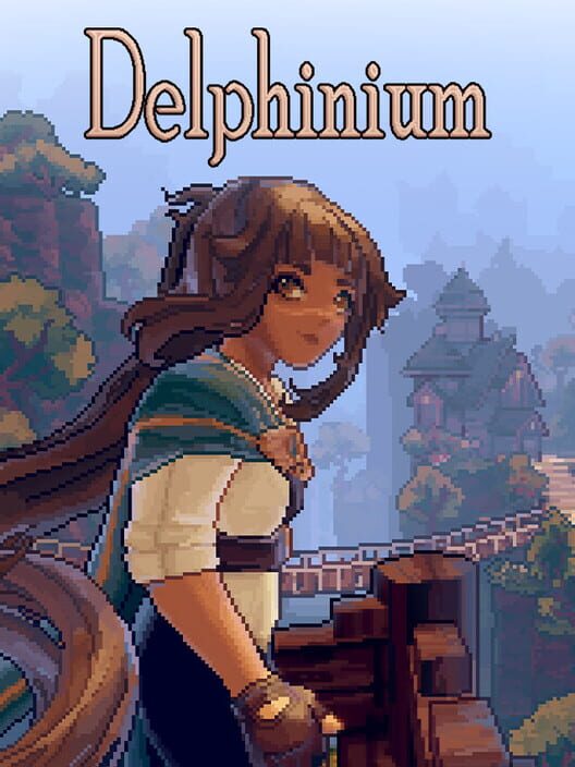 Delphinium cover art