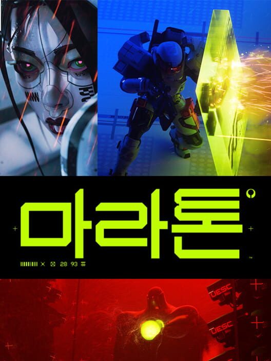 마라톤 표지