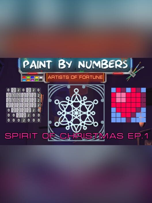 Artists of Fortune: Paint by Numbers! - Spirit of Christmas Ep. 1 cover