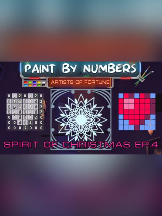 Artists of Fortune: Paint by Numbers! - Spirit of Christmas Ep. 4 cover