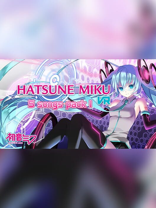 Capa de Hatsune Miku VR: 5 Songs pack 1