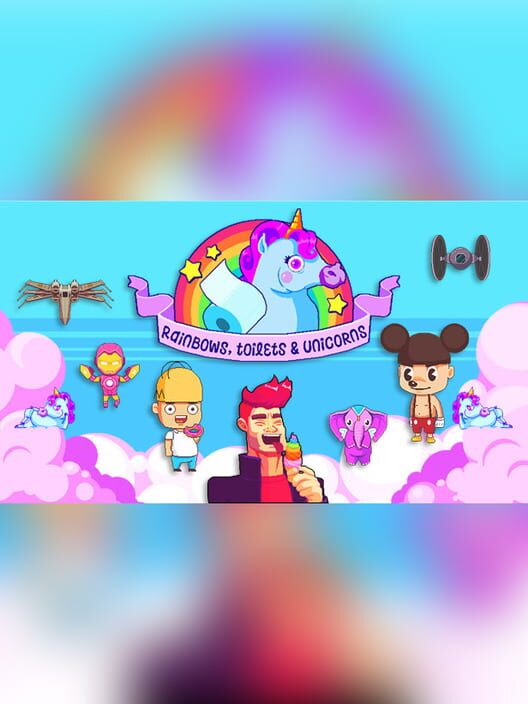 Capa de Rainbows, Toilets & Unicorns: Entertainment Corp.
