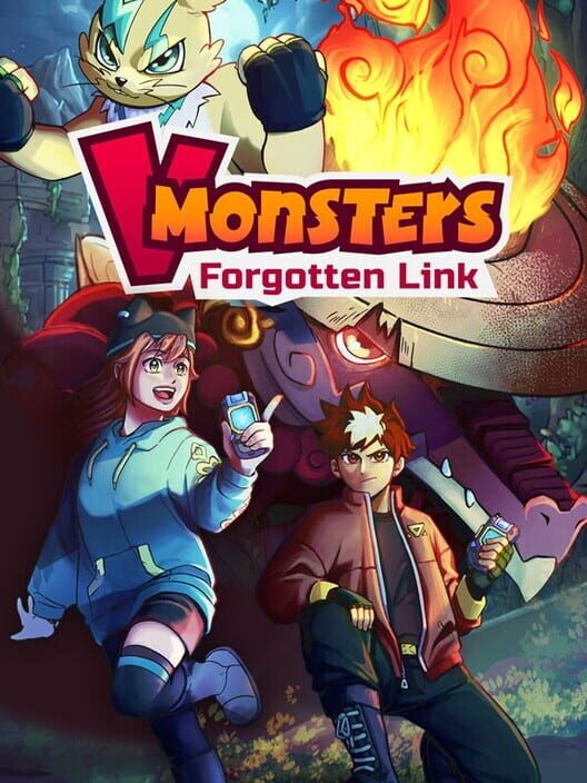 Steam cover for V-Monsters Forgotten Link.