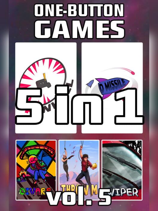 One Button Games 5-in-1 Vol. 5 cover art