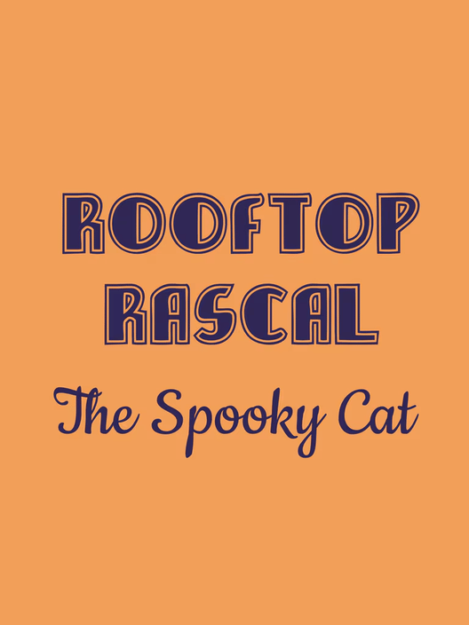 Rooftop Rascal: The Spooky Cat