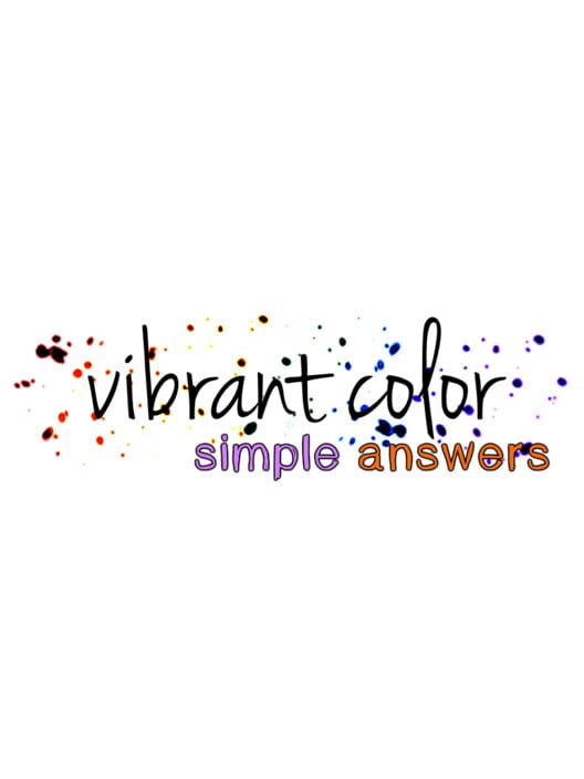 Vibrant Color Simple Answers Cover