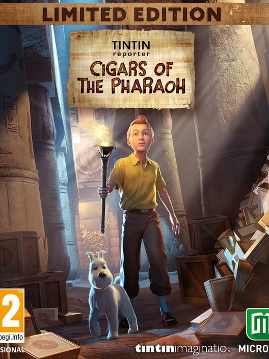 Tintin Reporter: Cigars of the Pharaoh - Limited Edition cover art
