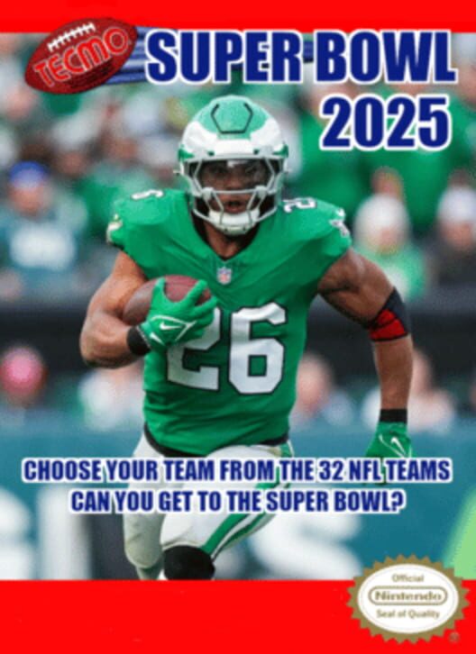 Capa de Tecmo Super Bowl 2025