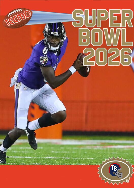 Capa de Tecmo Super Bowl 2026