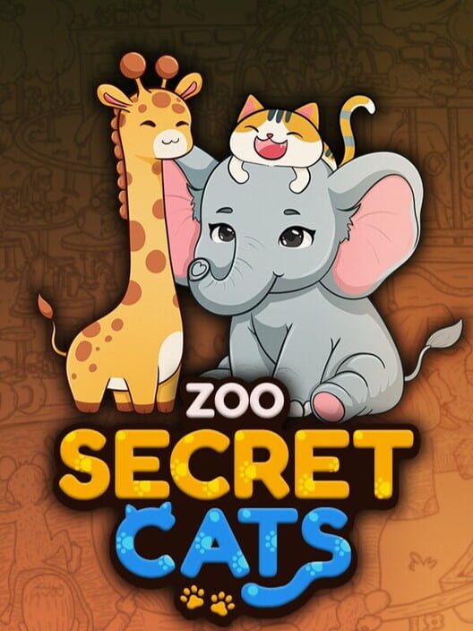Secret Cats: Zoo Cover