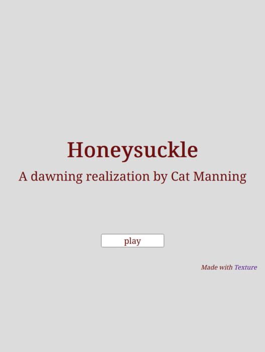 Honeysuckle Cover