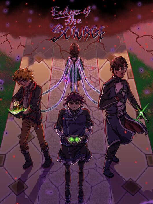 Capa de Echoes of the Scourge
