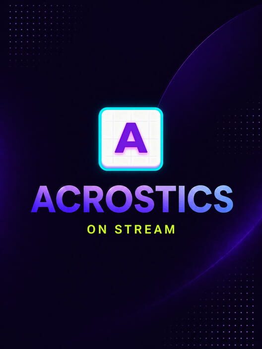 Capa de Acrostics on Stream