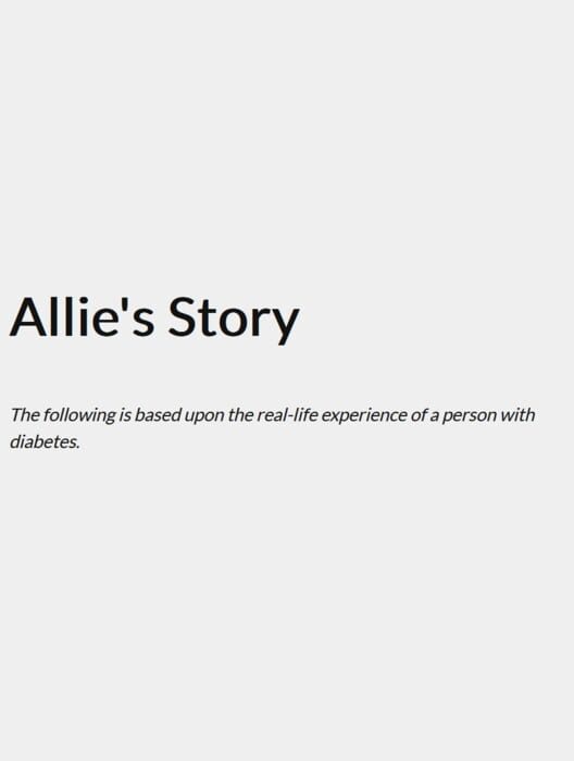 Allie's Story Cover