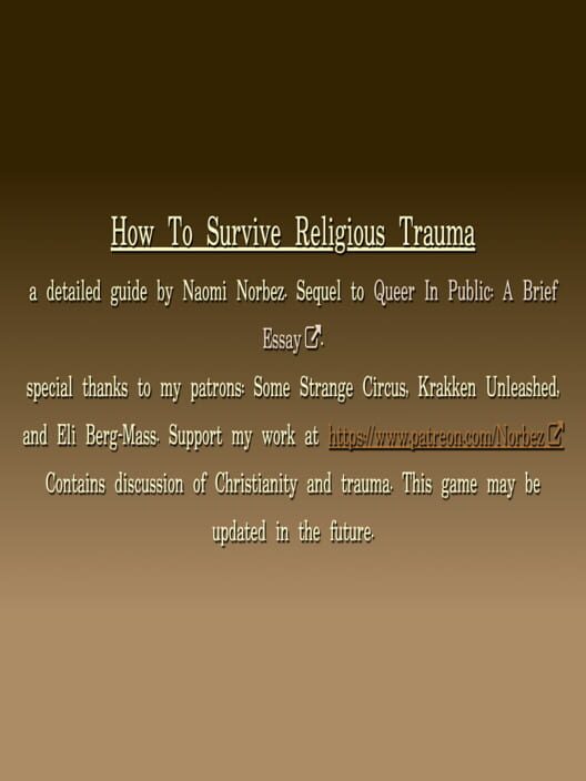 How to Survive Religious Trauma Cover