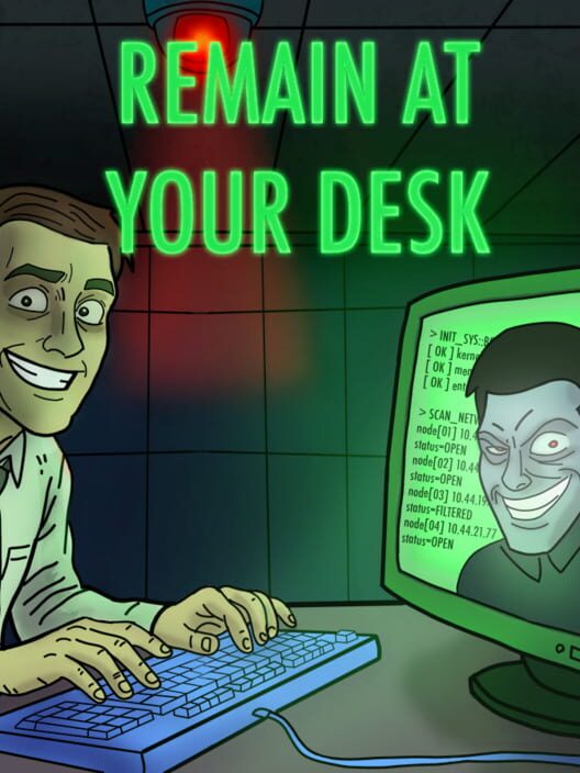 Remain At Your Desk Cover