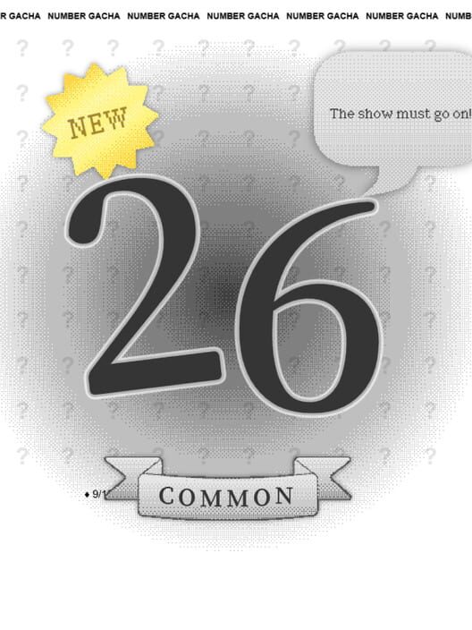 Number Gacha · 游戏封面