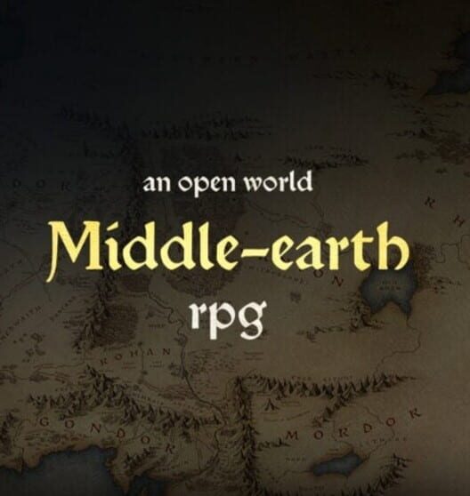 Middle Earth Open World game cover art