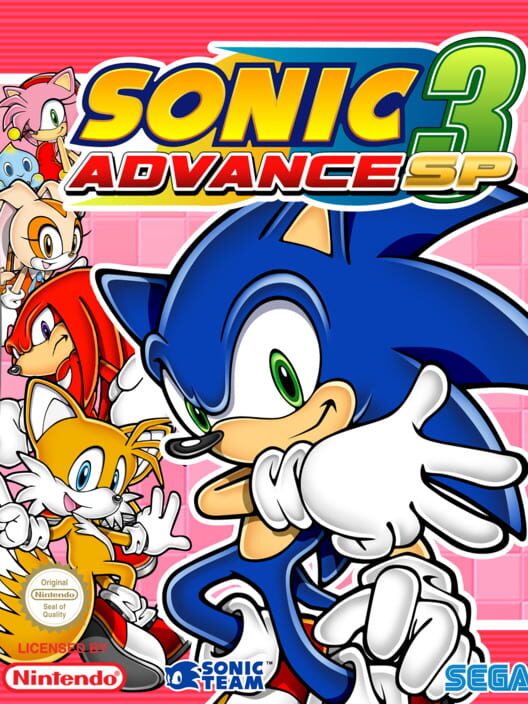 Capa de Sonic Advance 3 SP